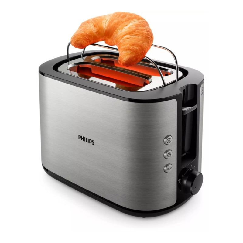 PHILIPS | Viva Collection Toaster 950W Metal-Black | HD2650/91