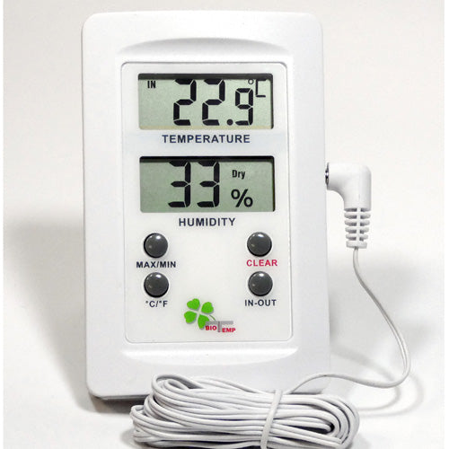 ALLA FRANCE | Digital Thermo-Hygrometer Double Display | 91000-006