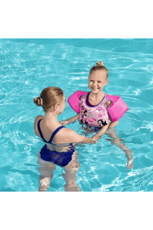 BESTWAY | Disney Junior Minnie Mouse Swim Pal Swim Vest with Armbands | BES115TOY01572