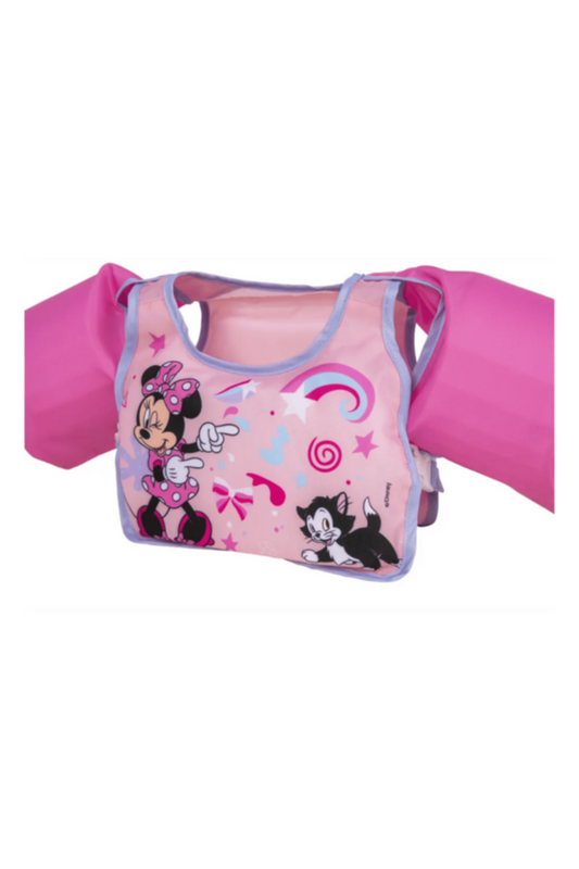 BESTWAY | Disney Junior Minnie Mouse Swim Pal Swim Vest with Armbands | BES115TOY01572