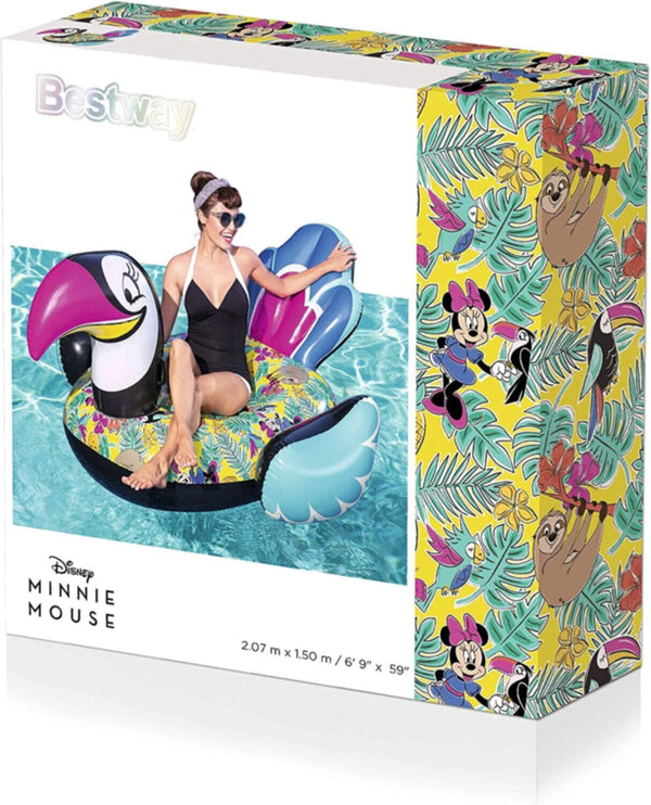 BESTWAY | Disney Fashion Toucan Float Toy 6'9" x 59"/2.07m x 1.50m | BES115TOY01105