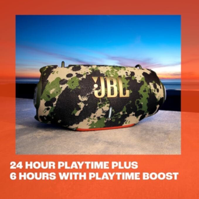 JBL|  Xtreme 4 Black Portable Waterproof Speaker | 301001000000625