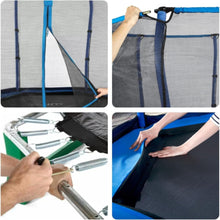 PLUM | 7ft Junior Jumper Trampoline with Enclosure Net Blue | 102402C82