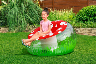 BESTWAY | Mighty Mushroom Children's Inflatable Chair 1.13mx1.13mx66cm | BES115TOY01714