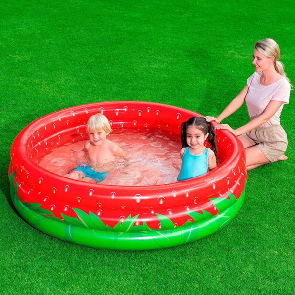 BESTWAY | Sweet Strawberry Pool 63" x H15"/1.60m x H38cm | BES115TOY01147