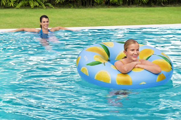 BESTWAY | Scentsational Lemon Swim Ring 47"/1.19m BES115TOY01344