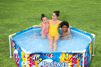 BESTWAY | Steel Pro Splash-In Shade Play Pool 26 | 5618TA
