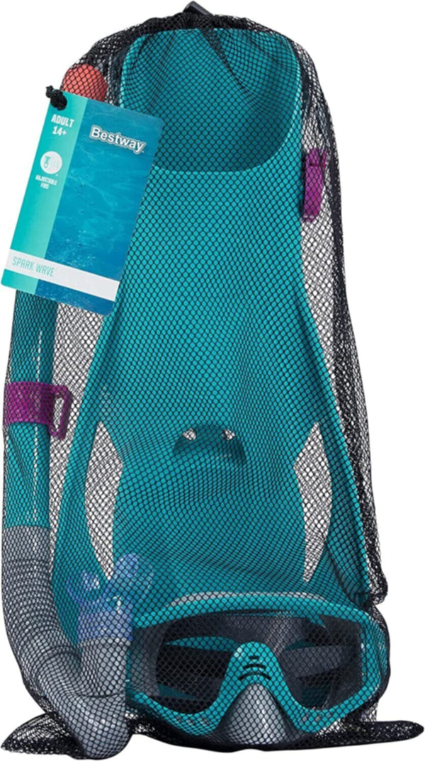 BESTWAY | Spark Wave Snorkel Set Assorted | BES115TOY01606