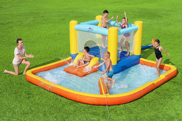 BESTWAY | H2OGO! Beach Bounce Water Park 11'11" x 11'2" x 5'/3.65m x 3.40m x 1.52m | BES115TOY01303