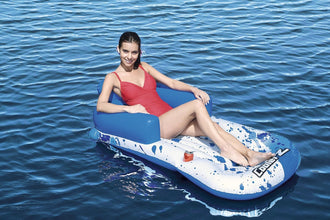 BESTWAY | Pool Inflatable Mattress Cool Blue Lounge 1.61mx 84cm | BES115TOY00696