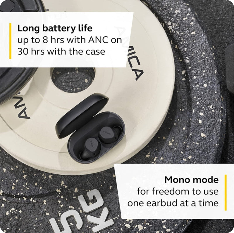 JABRA | Elite 7 Active In-Ear True Wireless Earbuds with Jabra Shake Grip Black