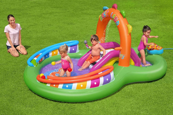 BESTWAY | Sing 'n Splash Play Center 9'8" x 6'3" x 54"/2.95m x 1.90m x 1.37m | BES115TOY01436