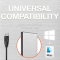 SEAGATE | HDD ONE TOUCH Portable 4TB Silver | STKC4000401