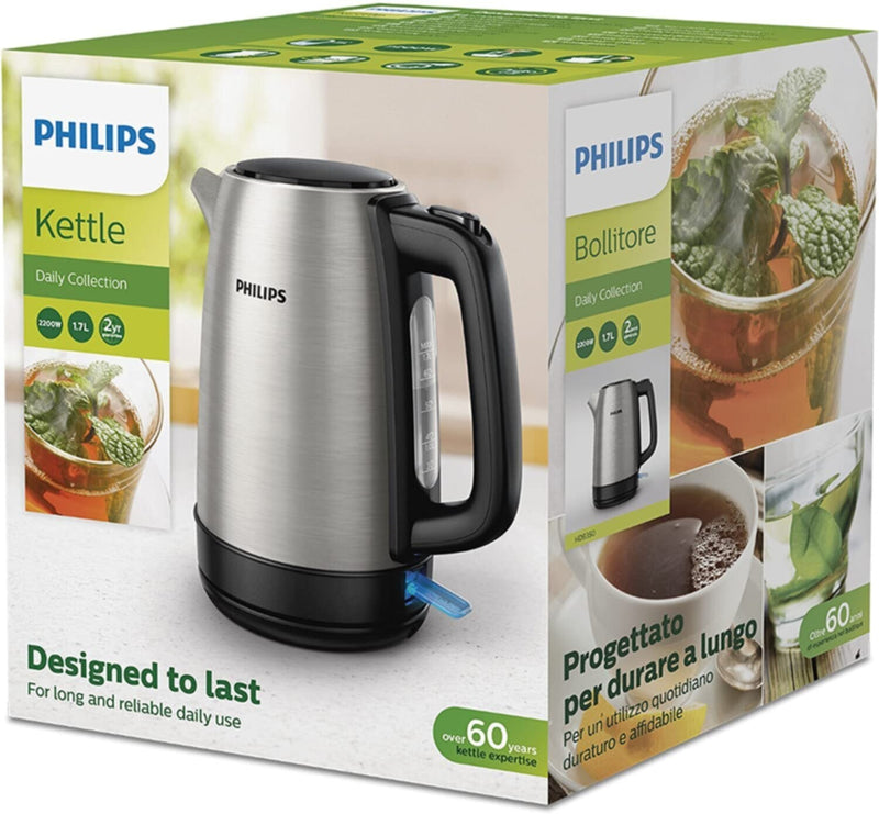 PHILIPS | Daily Collection Electric Kettle 1.7Ltr | HD9350/92
