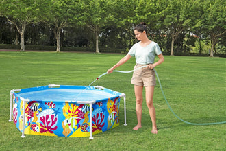BESTWAY | Steel Pro Splash-In Shade Play Pool 26 | 5618TA