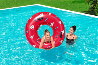 BESTWAY | Float N Fashion Nautical Swim Tube Assorted 47