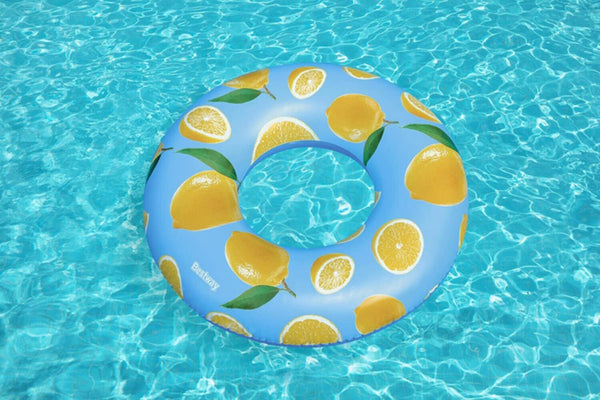 BESTWAY | Scentsational Lemon Swim Ring 47"/1.19m BES115TOY01344