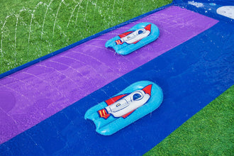 BESTWAY | H2OGO! 2 Person Slide Lunar Launch 488x138cm | BES115TOY01834