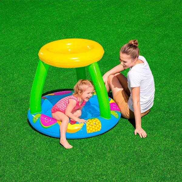 BESTWAY | Fruit Canopy Play Pool 37" x 35" x 31"/94cm x 89cm x 79cm | BES115TOY01152