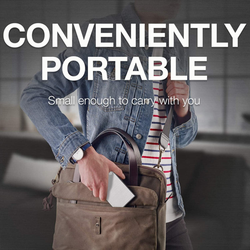 SEAGATE | HDD ONE TOUCH Portable 4TB Silver | STKC4000401
