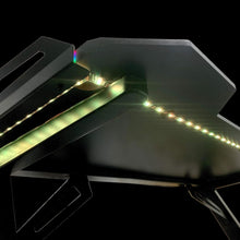 DRAGONWAR | Pro-Gaming Desk-RGB Light Effect + Wireless Phone Charger Black | GT-006-V3