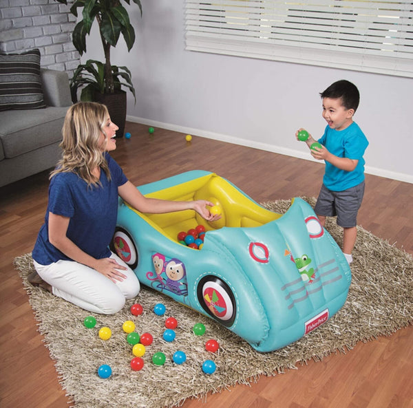 BESTWAY | Antimicrobial 100 Play Balls With Germshield 2.5"/6.5cm Inflatable | BES115TOY00056