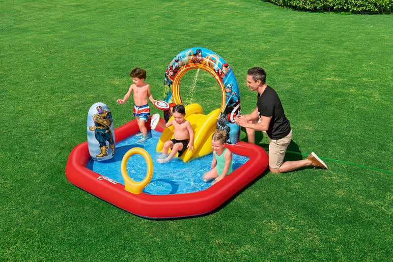 BESTWAY | The Avengers Kids Pool Playpen Assemble Play Center 211x198x125cm | BES115TOY01865