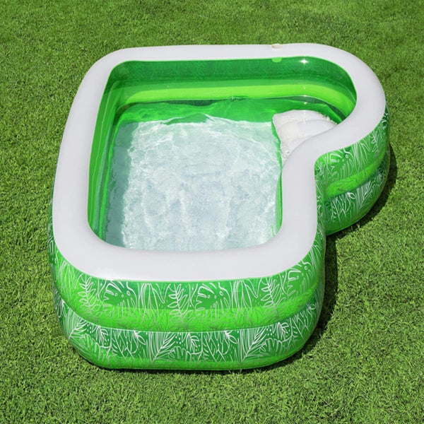 BESTWAY | Tropical Paradise Family Pool 7'7" x 7'7" x 20"/2.31m x 2.31m x 51cm | BES115TOY01409