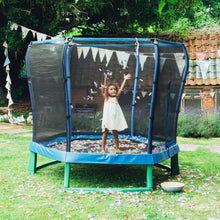 PLUM | 7ft Junior Jumper Trampoline with Enclosure Net Blue | 102402C82