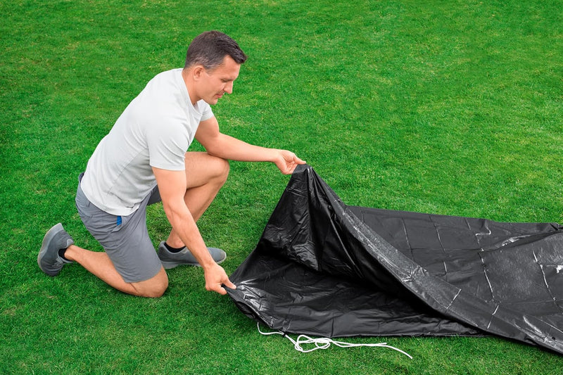 BESTWAY | Round Pool Cover For Above Ground Pools 4.88 and 5.49m | BES115TOY01756