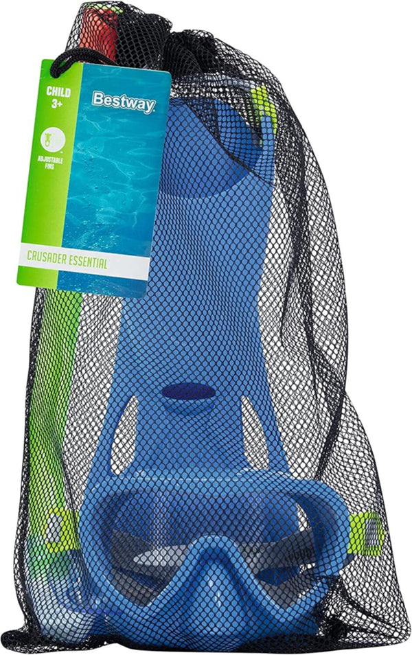 BESTWAY | Crusader Essential Snorkel Set Assorted | BES115TOY01607