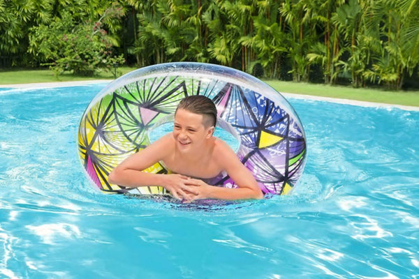 BESTWAY | Stained Glass Swim Ring 47"/1.19m | BES115TOY01461
