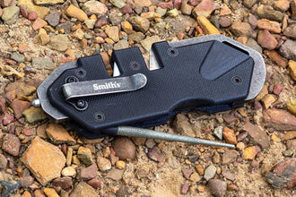 SMITHS | Pocket Pal Knife Sharpener-PP1-Tactical Black | 50979