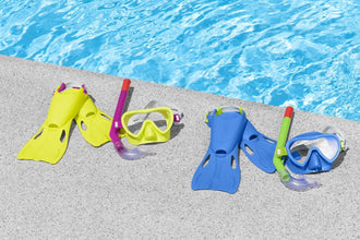 BESTWAY | Crusader Essential Snorkel Set Assorted | BES115TOY01607