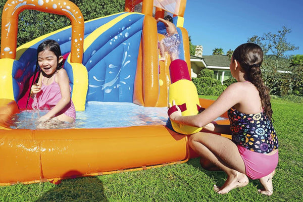 BESTWAY | Turbo Splash Water Zone Mega Water Park 12' x 10'6" x 8'10"/3.65m x 3.20m x 2.70m | BES115TOY00981