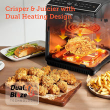 COSORI | Digital Touchscreen Smart WiFi Dual Blaze Air Fryer With 12 Cooking Presets 6.4L | CAF-P583S-KUK