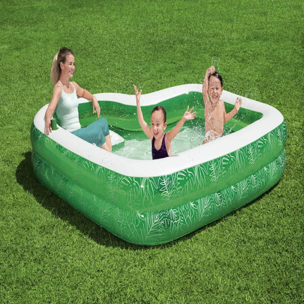 BESTWAY | Tropical Paradise Family Pool 7'7" x 7'7" x 20"/2.31m x 2.31m x 51cm | BES115TOY01409
