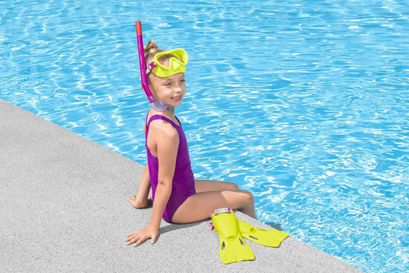 BESTWAY | Crusader Essential Snorkel Set Assorted | BES115TOY01607
