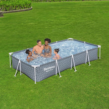 BESTWAY | Steel Pro Rectangle Pool Set 12x6.7x26-3.66mx2.01mx66cm | BES115TOY01845