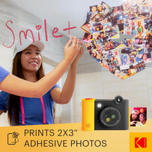KODAK  | Wireless Digital Smile Plus Instant Print Camera Black
