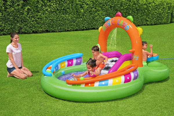 BESTWAY | Sing 'n Splash Play Center 9'8" x 6'3" x 54"/2.95m x 1.90m x 1.37m | BES115TOY01436