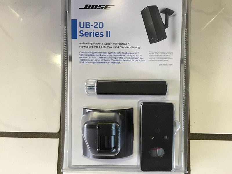 BOSE | UB-20 Series II Wall/Ceiling Bracket Black | 722141-0010