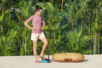 BESTWAY | Manual Foot Air Pump 1600 ML 11x8.5-28cmx22cm | BES115TOY01914