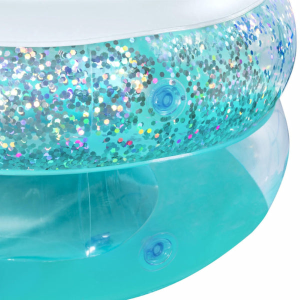 BESTWAY | Sparkle Shell Kiddie Pool 59" x 50" x 17"/1.50m x 1.27m x 43cm | BES115TOY01431