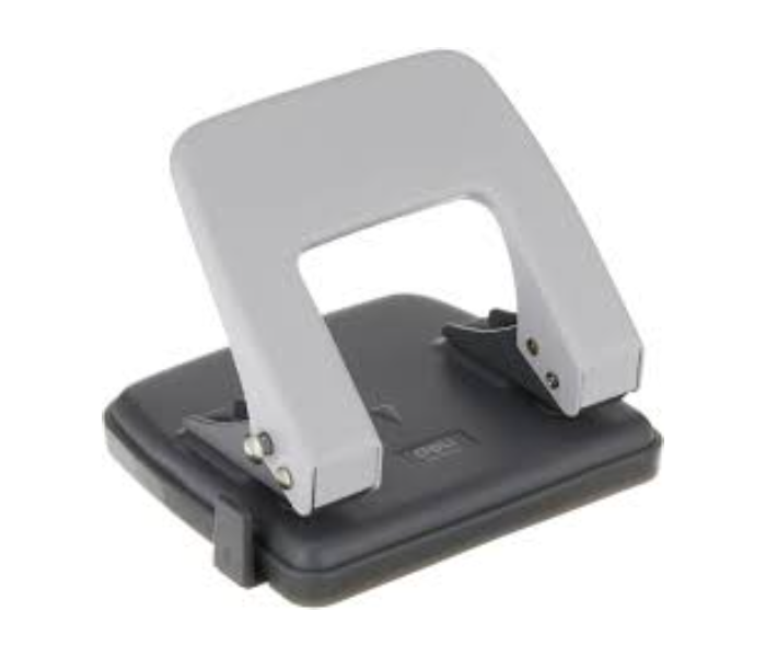 DELI | Paper Punch, Grey or Black Color, 25 Sheet Capacity, Durable and Efficient for Home and Office Use - E0102 | JPO6628