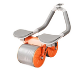 Jongo High Quality Abdominal Training AB Roller with Dual Stable Two Wheels, Automatic Bounce for Adults, Fitness Room, Detachable Handle, Effective Core Exercise Equipment, Advanced Home Workouts | JPN3060