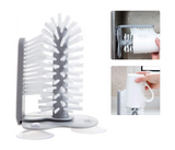 FN-Water Bottle Cleaning Brush with Suction Base - Grey | JPJ4781