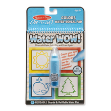 MELISSA & DOUG | Water Wow! - Colors & Shapes Water Reveal Pad - On the Go Travel Activity 3+ years | 46009444