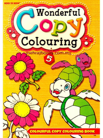 Wonderful Copy Colouring Book 5