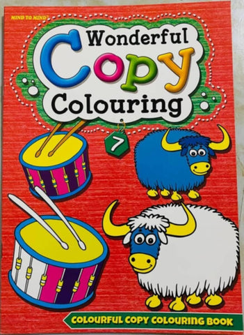 Wonderful Copy Colouring Book 7